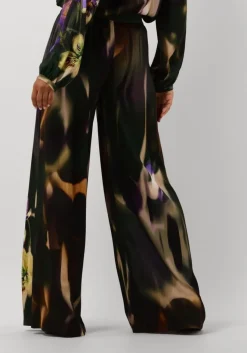 paarse caroline biss wijde broek 4543