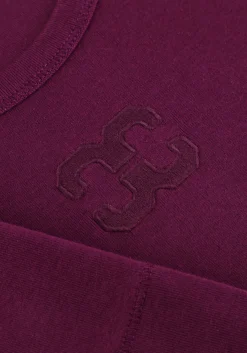 paarse co'couture top granny embroidery tee