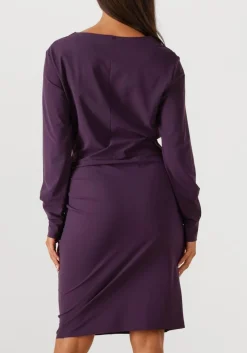 paarse japan tky midi jurk shizuo