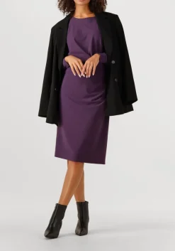 paarse japan tky midi jurk shizuo