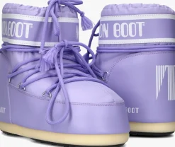 paarse moon boot snowboots icon low nylon