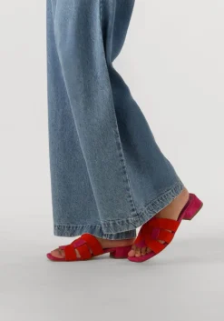 paarse stefano lauran slippers karin