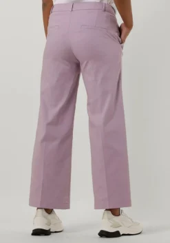 paarse summum pantalon trousers wide leg classic stretch