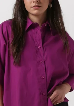 paarse vanessa bruno blouses bobby chemise mc