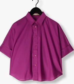 paarse vanessa bruno blouses bobby chemise mc