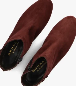 rode brunate enkellaarsjes 38322