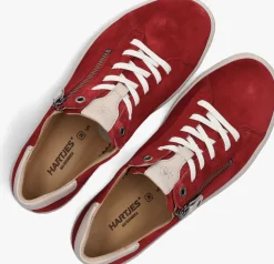 rode hartjes lage sneakers 162.1402 phil