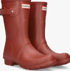 rode hunter regenlaarzen womens original short