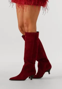 rode lina locchi hoge laarzen av 256