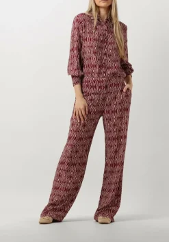 rode spooq the label wijde broek celia pants