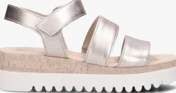 roségouden gabor sandalen 660 1