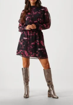 roze aaiko mini jurk gabry winter bloom