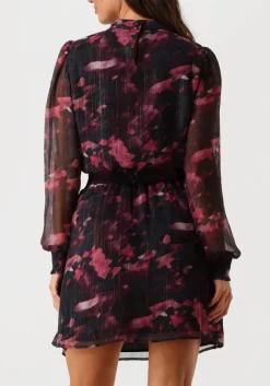 roze aaiko mini jurk gabry winter bloom