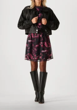 roze aaiko mini jurk gabry winter bloom