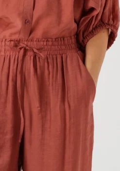 roze amaya amsterdam wijde broek pinnie pants