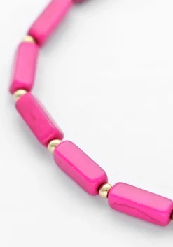 roze bonnie studios kettingen alex pink necklace