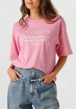 roze closed t-shirt relaxed t shirt