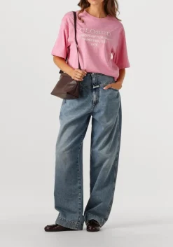 roze closed t-shirt relaxed t shirt