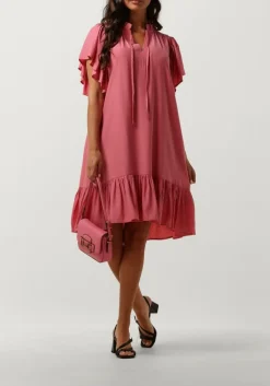 roze co'couture mini jurk tora frill dress