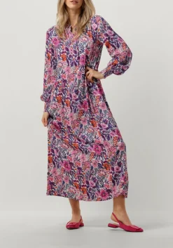 roze dea kudibal midi jurk marla