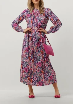 roze dea kudibal midi jurk marla