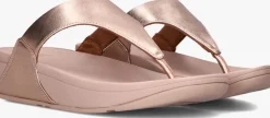 roze fitflop slippers lulu leather toe-post