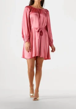 roze greek archaic kori mini jurk 130802