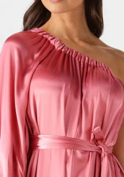 roze greek archaic kori maxi jurk 130902