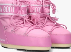 roze moon boot snowboots icon low nylon