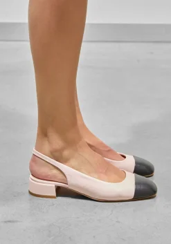 roze odare slingbacks girona