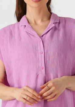 roze penn & ink mini jurk dress