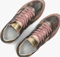 roze philippe model lage sneakers trpx camo