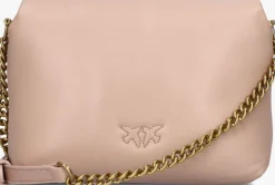 roze pinko schoudertas love click baby puff