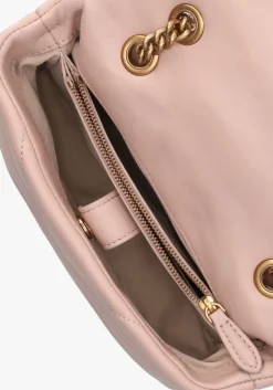 roze pinko schoudertas love puff mini