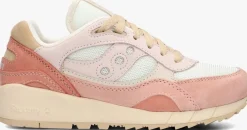 roze saucony lage sneakers shadow 6000