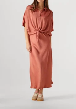 roze summum midirok skirt heavy silky touch