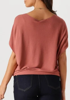 roze summum top oversized knitted top viscose blend knit