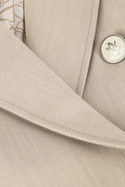 taupe aaiko blazer mae r pes 345