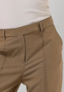 taupe aaiko flared broek chantalle twill vis 350