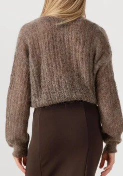 taupe aimee the label trui taran