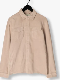 taupe alter ego leren jas robert