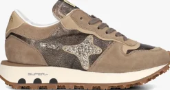 taupe ama brand deluxe lage sneakers s.run w