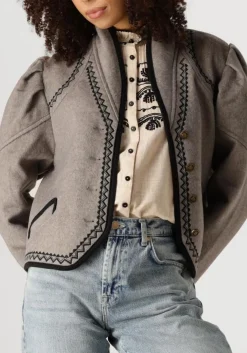 taupe antik batik blazer william jacket