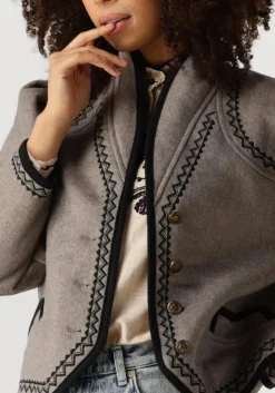 taupe antik batik blazer william jacket