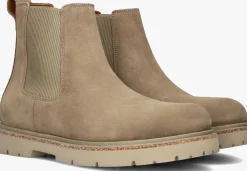 taupe birkenstock chelsea boots highwood slip on men