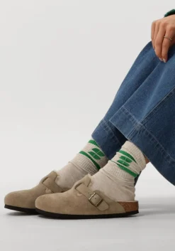 taupe birkenstock instappers boston w