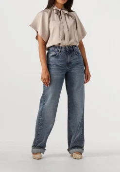 taupe bruuns bazaar blouses wendi blouse
