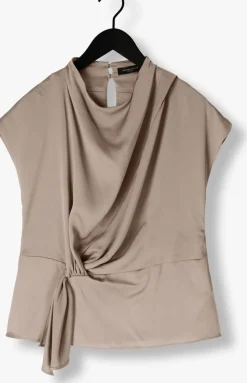 taupe bruuns bazaar top bbtinja blouse