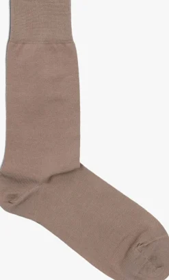 taupe carlo lanza sokken 100 classico
