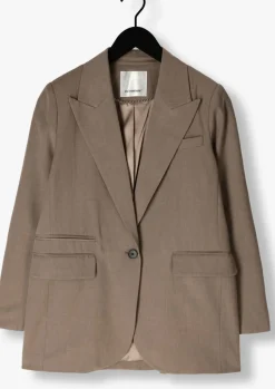 taupe co'couture blazer vidacc single oversize blazer